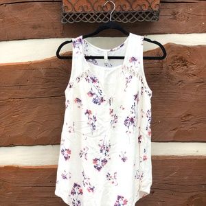 GENTLE FAWN COLLECTION FLORAL CREAM DRESS